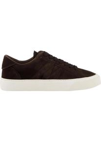 Moncler Low-Top Sneaker - Heren Monaco2 Low Top Sneakers - Gr. 42 (EU) - in Braun - f&uuml;r Damen
