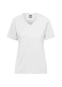 James Nicholson Daiber Damen BIO Workwear T-Shirt JN1807 | white | S - white