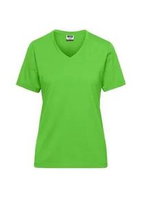 James Nicholson Daiber Damen BIO Workwear T-Shirt JN1807 | lime-green | 3XL - lime-green