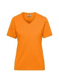 James Nicholson Daiber Damen BIO Workwear T-Shirt JN1807 | orange | M - orange