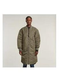 G-Star Raw G-Star f&uuml;r Damen. D26492-C143-273 Lange dekonstruierte Bomberjacke taupe (XL), L&auml;ssig, Polyamid, Nachhaltig