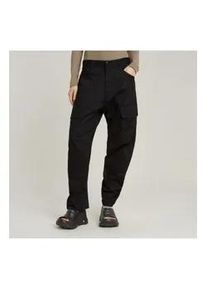 G-Star Raw G-Star f&uuml;r Damen. D23221-868-6484 Cargo 3D-Boyfriend-Hose schwarz (27), L&auml;ssig, Baumwolle
