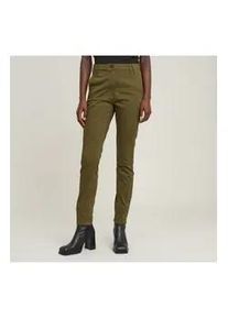 G-Star Raw G-Star f&uuml;r Damen. D16311-D950-C744 Weld High Skinny-Hose gr&uuml;n (32/32), L&auml;ssig, Baumwolle