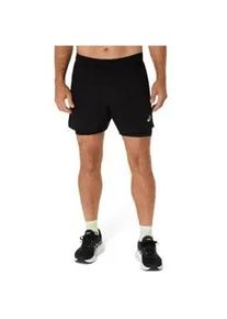asics f&uuml;r Herren. 2011D218 Shorts Core 2in1 5In schwarz (M), Sportlich, Multisport, Polyester