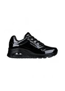 Skechers f&uuml;r Damen. 177142 UNO Street Sneakers schwarz (40), 1 bis 3 cm, Schn&uuml;rsenkel, L&auml;ssig