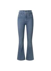 Pepe Jeans f&uuml;r Damen. PL205010ND0 Jeans Flare Contour Uhw blau (27/30), L&auml;ssig, Baumwolle, Denim