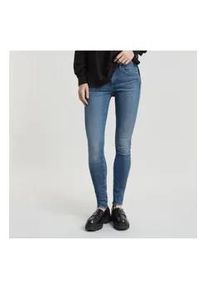 G-Star Raw G-Star f&uuml;r Damen. D19079-D441-G763 Jeans Lhana Skinny blau (26/28), L&auml;ssig, Baumwolle, Denim