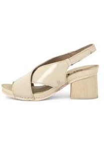 art f&uuml;r Damen. 1187811ZZ003_020 1878 I Wish Beige Ledersandalen (36), 5 bis 8 cm, Klettverschluss, L&auml;ssig