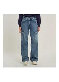 G-Star Raw G-Star f&uuml;r Damen. D26493-E036-D895 Hosensc argo Evo niedrig 3D blau (31/30), L&auml;ssig, Denim, Bio-Baumwolle, Nachhaltig