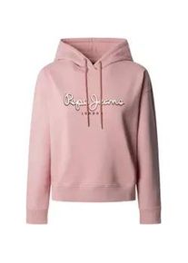 Pepe Jeans f&uuml;r Damen. PL581483 Sweatshirt Maddy rosa (M), L&auml;ssig, Baumwolle, Nachhaltig
