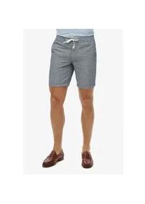 Superdry f&uuml;r Herren. M7110455A Merchant Store Shorts blau (L), L&auml;ssig, Leinen