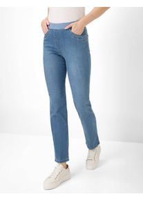 Raphaela by Brax Damen Schlupfhose Style PAMINA FUN BLEACHED SLIGHTLY USED, denim hellblau, Gr. 42