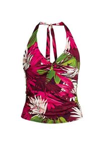 LANDS' END Neckholder-Tankinitop, Damen,  Rot, Nylon-Mischung, by Lands' End