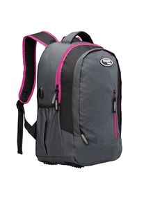 DeubaXXL DE Sportrucksack Grau/Pink 34L 107621
