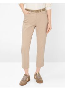 Brax Damen Chino Style MARA S ALMOND, Beige, Gr. 34