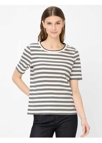 Brax Damen Streifenshirt Style CIRA S navy, dunkelblau, Gr. 34