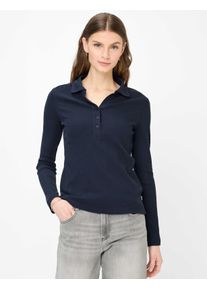 Brax Damen Polo Style CLEO L navy, dunkelblau, Gr. 36