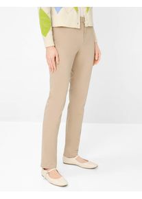 Brax Damen Five-Pocket-Hose Style MARY ALMOND, Beige, Gr. 34