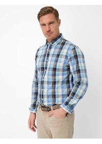 Brax Herren Karohemd Style DANIEL thyme Gr&uuml;n Khaki, gr&uuml;n - khaki, Gr. L