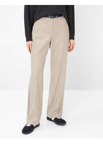 Brax Damen Palazzohose Style MAINE STONE, hellbeige, Gr. 34