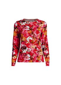 LANDS' END Badeshirt, Damen,  Rot, Nylon-Mischung, by Lands' End