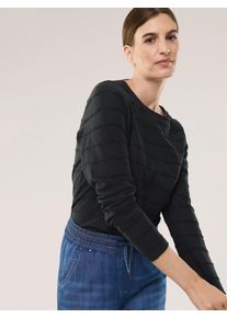 Walbusch Baumwollshirt Streifenstruktur LA