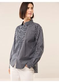 Walbusch Hemdbluse mit Falteneinsatz