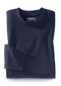 Walbusch Langarm-Shirt Rundhalsausschnitt