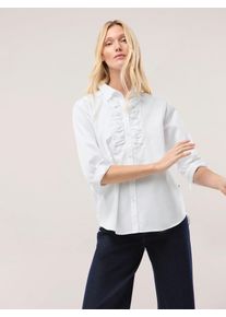 Walbusch Hemdbluse mit Falteneinsatz