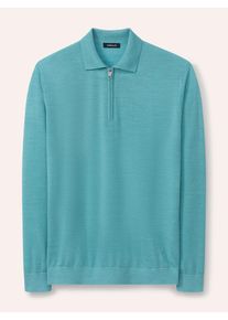 Walbusch Polo-Pullover Merino Extrafein