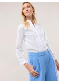 Walbusch Extraglatt-Bluse Kelchkragen