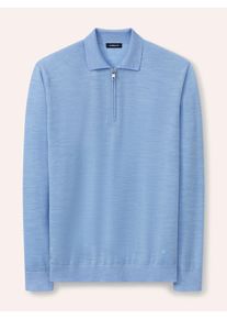 Walbusch Polo-Pullover Merino Extrafein