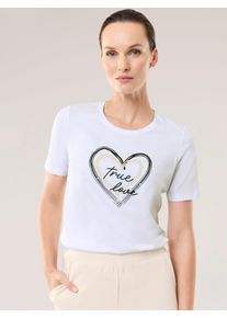 Walbusch Baumwollshirt mit Herz