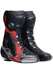 TCX RT-Race Pro Air Motorradstiefel Herren schwarz / rot / wei&szlig; 46