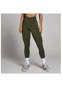 Myprotein MP Damen Tempo Dipped Waist Leggings - Waldgr&uuml;n - S
