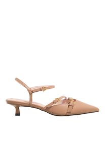 Coccinelle Sandaletten mit Absatz - Coccinelle Fernanda - Gr. 37 (EU) - in Beige - f&uuml;r Damen