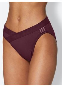 w&auml;schepur sheego Gro&szlig;e Gr&ouml;&szlig;en Jazzpants mit elastischem Stoffbund, burgund, Gr&ouml;&szlig;e 44/46 - Damen
