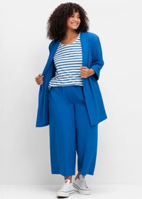 sheego Gro&szlig;e Gr&ouml;&szlig;en Culotte mit Schlupfbund, kobaltblau, Gr&ouml;&szlig;e 44 - Damen
