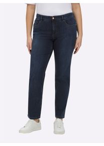 Ascari sheego Gro&szlig;e Gr&ouml;&szlig;en 5-Pocket-Jeans in Stretch-Qualit&auml;t, blue-stone-washed, Gr&ouml;&szlig;e 44 - Damen