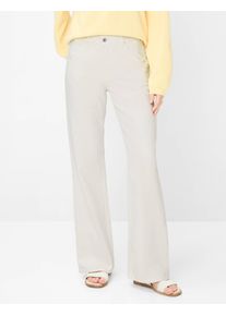 Brax Damen Palazzohose Style MAINE OFFWHITE, denim cremewei&szlig;, Gr. 34