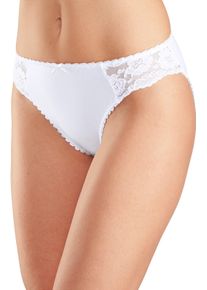Petite Fleur sheego Gro&szlig;e Gr&ouml;&szlig;en Jazz-Pants Slips, wei&szlig;, Gr&ouml;&szlig;e 44/46 - Damen