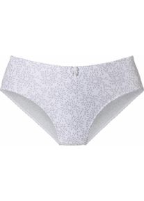 sheego Gro&szlig;e Gr&ouml;&szlig;en Slip, wei&szlig;-taupe, Gr&ouml;&szlig;e 44/46 - Damen