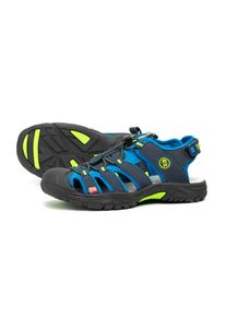 Outdoorsandale Trollkids "KIDS KVALVIKA SANDAL", M&auml;dchen, Gr. 38, bunt (navy, viper gr&uuml;n), Synthetik, mehrfarbig, Schuhe Outdoorsandale