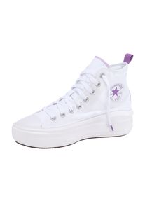 Plateausneaker Converse "CHUCK TAYLOR ALL STAR MOVE CANVAS PLATFORM HI", Damen, Gr. 38, wei&szlig;, Textil, Schuhe Plateausneaker