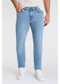 Slim-fit-Jeans BOSS Orange "Delaware", Herren, Gr. 40, L&auml;nge 32, blau (bright blau430), Denim/Jeans, Obermaterial: 98% Baumwolle, 2% Elasthan, unifarben, slim fit lang, Jeans Slim-fit-Jeans, mit normaler Bundh&ouml;he