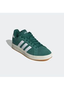 Sneaker adidas Sportswear "GRAND COURT BASE 00S", Herren, Gr. 39, gr&uuml;n (collegiate gr&uuml;n, cloud wei&szlig;, gum 3), Leder, Synthetik, Schuhe Sneaker, Design auf den Spuren des adidas Campus 00