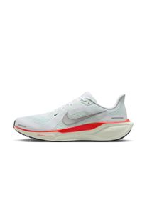 Laufschuh Nike "AIR ZOOM PEGASUS 41", Herren, Gr. 41, wei&szlig;, metallic silber, barely gr&uuml;n, Textil, Schuhe Laufschuh