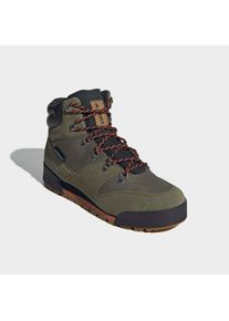 Winterboots adidas terrex "TERREX SNOWPITCH COLD.RDY", Herren, Gr. 47, gr&uuml;n (olive strata, bronze strata, semi impact orange), Synthetik, Textil, Schuhe Winterboots, Winterschuhe, Winterstiefel, Snowboots, wasserdicht