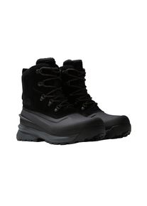 Winterstiefel The North Face "M CHILKAT V LACE WP", Herren, Gr. 42, schwarz, Leder, Textil, Schuhe Winterstiefel, Snowboots, Winterboots, Winterschuhe, wasserdicht