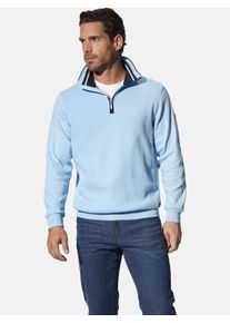 Sweatshirt Babista "Sweatshirt MODORO", Herren, Gr. XL, blau (hellblau), Obermaterial: 80% Baumwolle CO. 20% Polyester COOLMAX PES(Coolmax)., Sweatshirts Sweatshirt